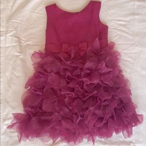 Magenta Girls Dress